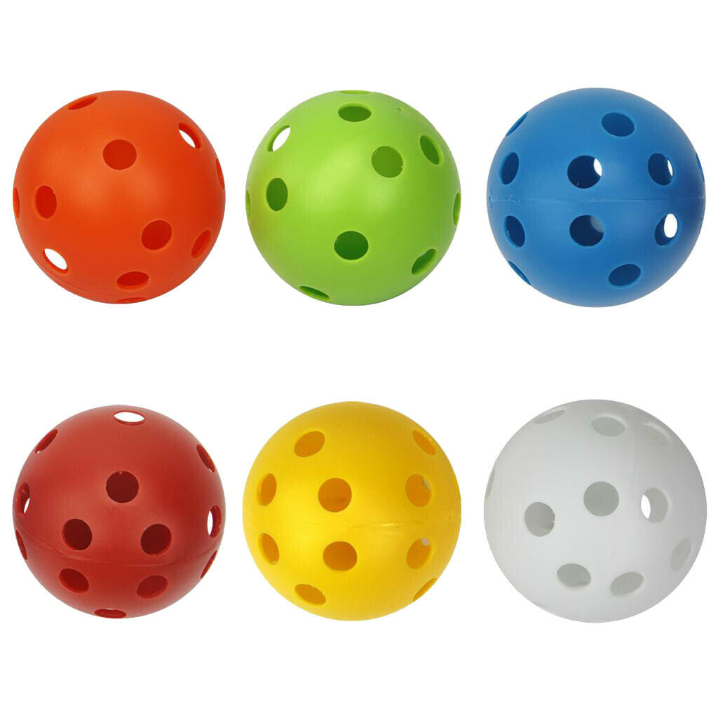 Practice Golf Balls 6-Pack – Fit for Swing Practice, Driving Range