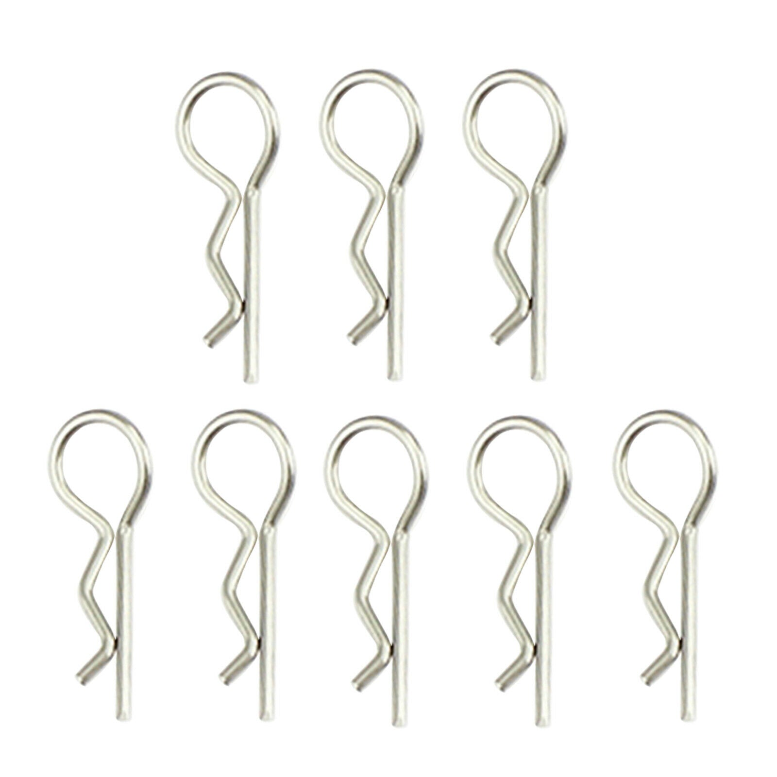 8Pcs RC Body Shell Pins Clips R-pin for WLtoys 124018 124019 RC Car Crawler