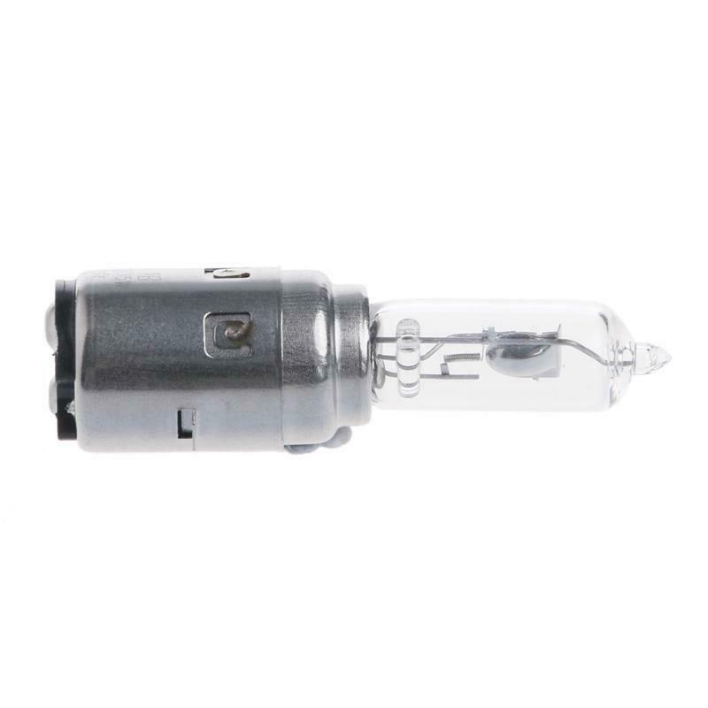 Motorcycle DC 12V 35W BA20D Headlight Halogen Xenon Bulb White Light