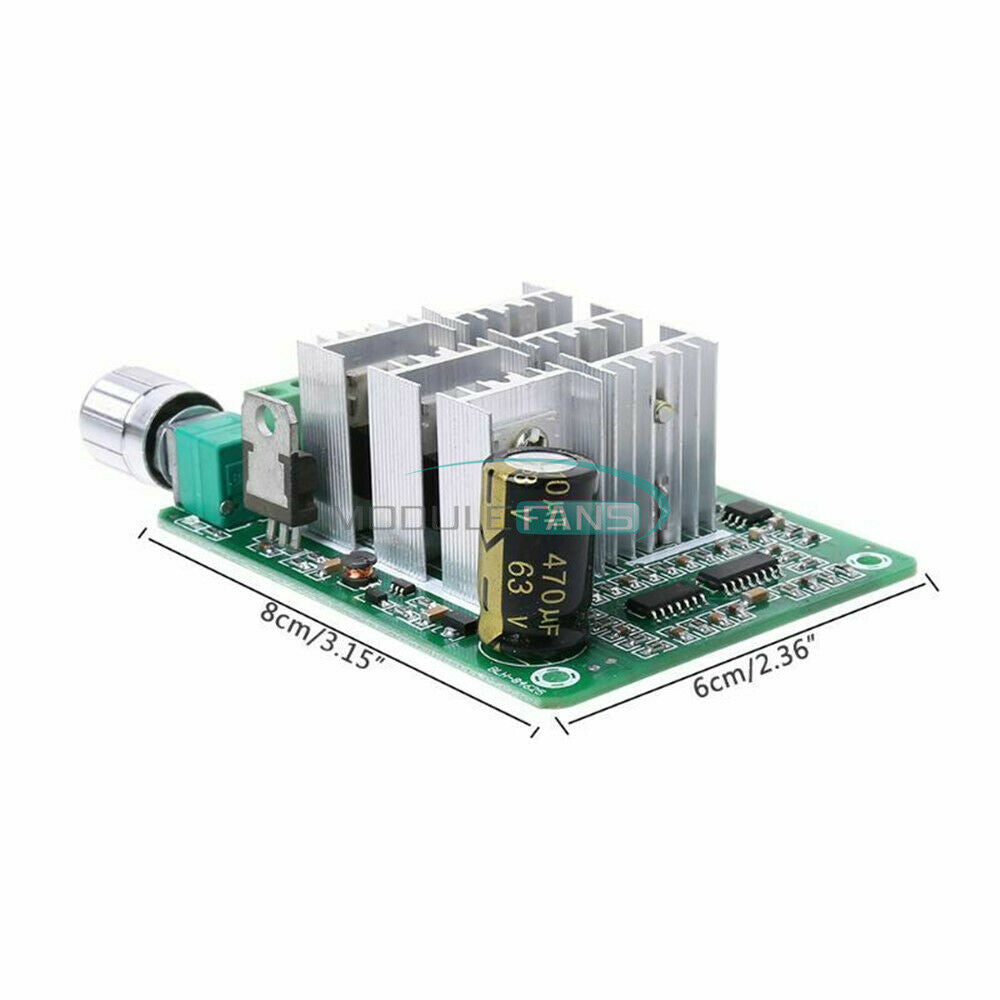 DC5-36V BLDC 3-Phase Sensorless Brushless Modulator Motor Speed Controller