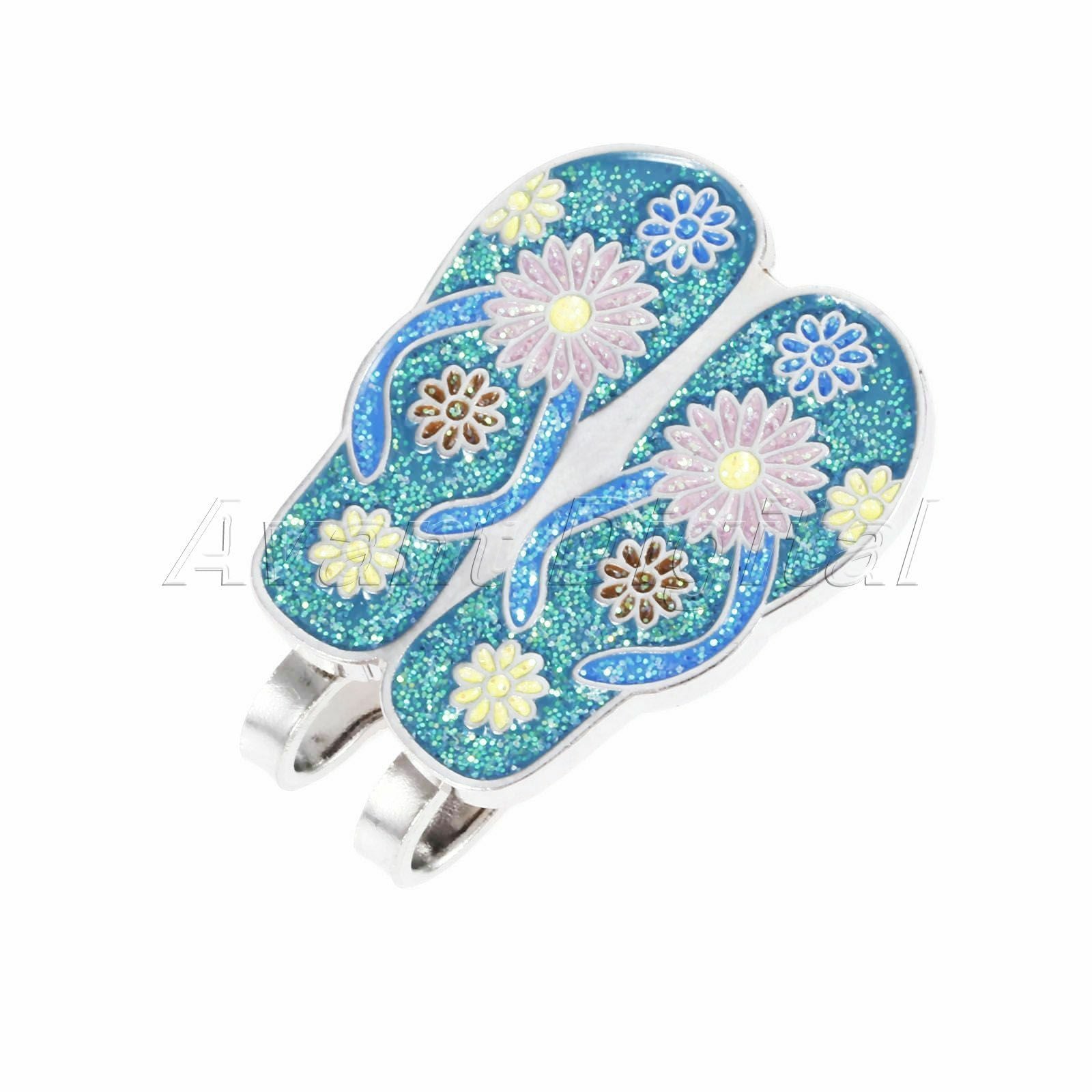 Professional Blue Callaway Stylish Golf Hat Clip & Ball Marker Golf Clip Marker
