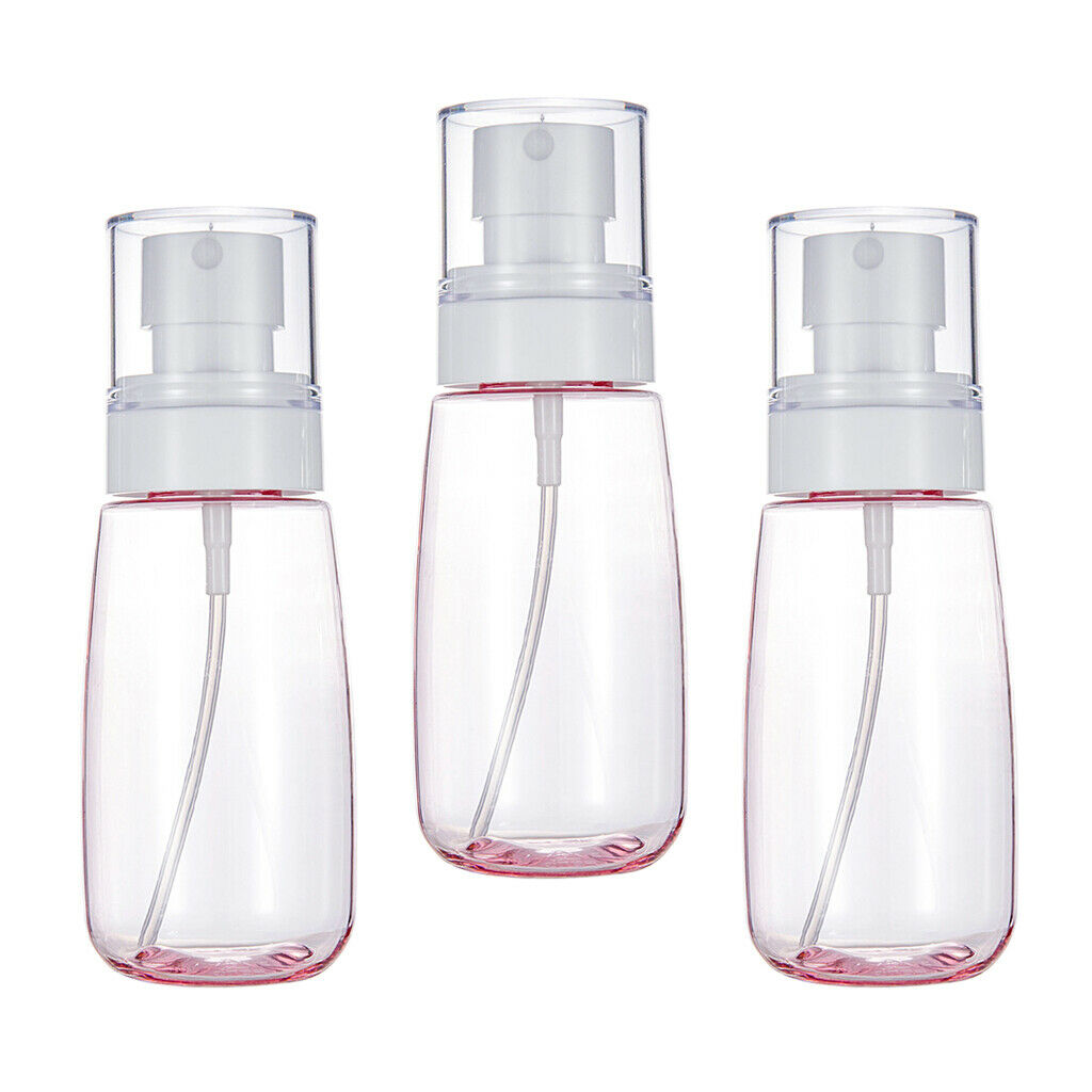 6Pcs 80ml Empty Makeup Pump Sprayer Dispenser Portable for Skincare Toiletry