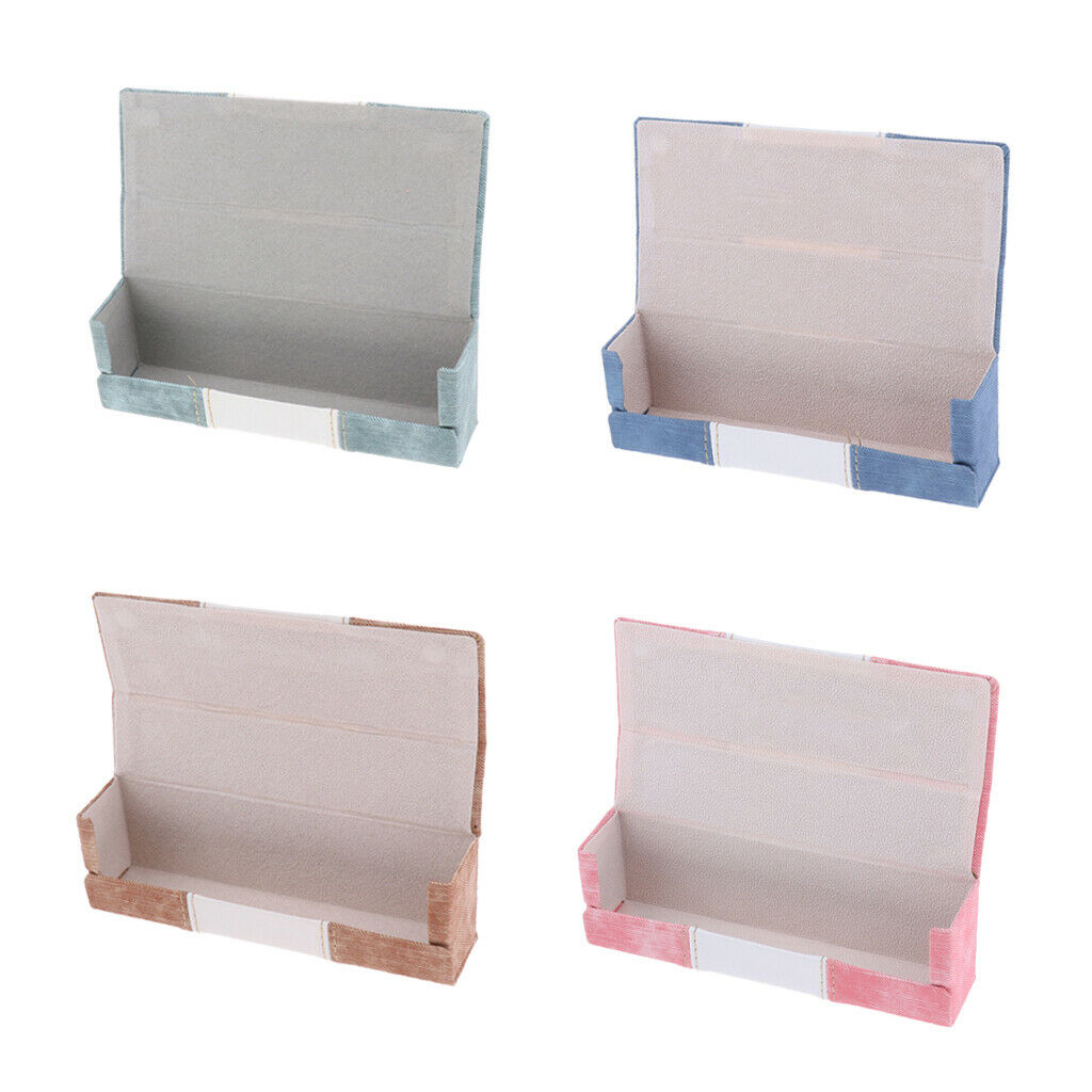 Portable Spectacle Sunglass Eyeglas Case Box Glasses Storage Container Green