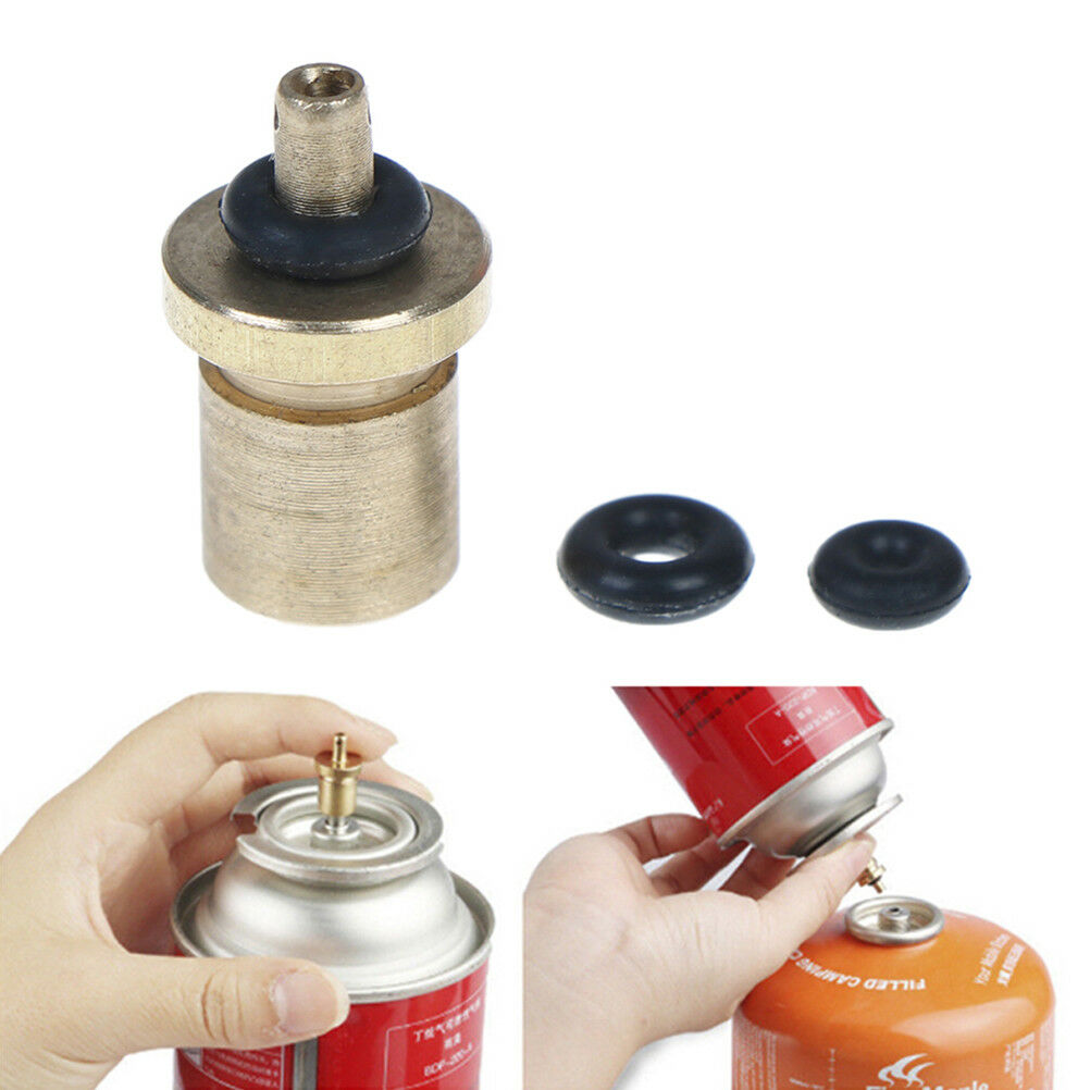 Gas refill adapter outdoor camping stove cylinder filling butane canister .l8