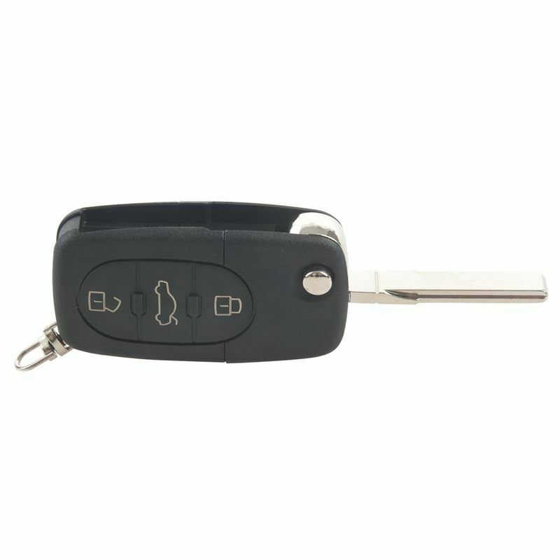 Key Casing Key Housing Replacement Housing for Audi A4 / A6 / A8 Black Z7J5J5