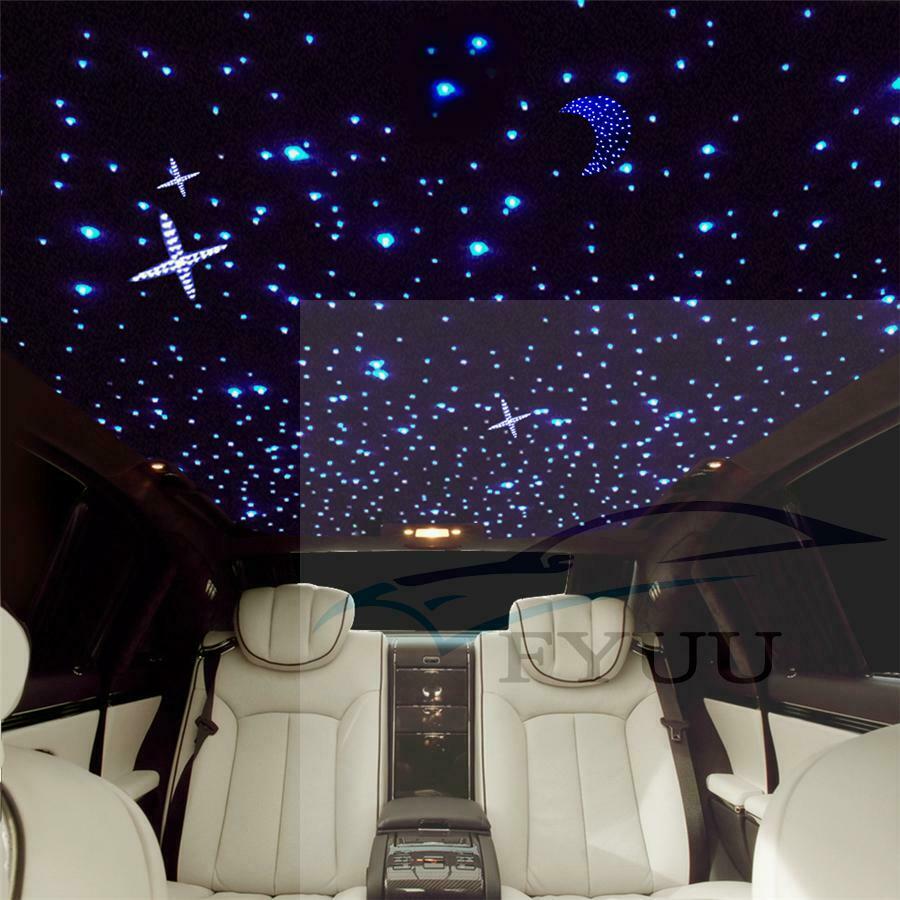 Car Roof Star Lights Fiber Optic Light RF Bluetooth Control + 300Pcs Fiber Optic