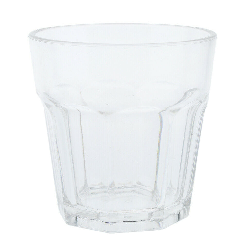 2 Pcs 210ml Acrylic Tumbler Soda Cups Drinking Glasses Water Tea Juice
