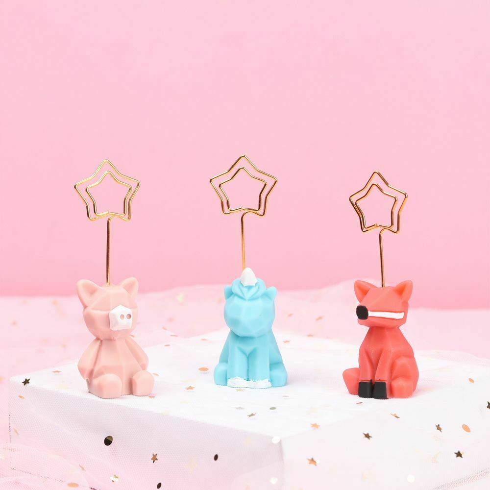 Birthday gift Photo Paper Paper Clip Note holder Memo Clips Photo Stand