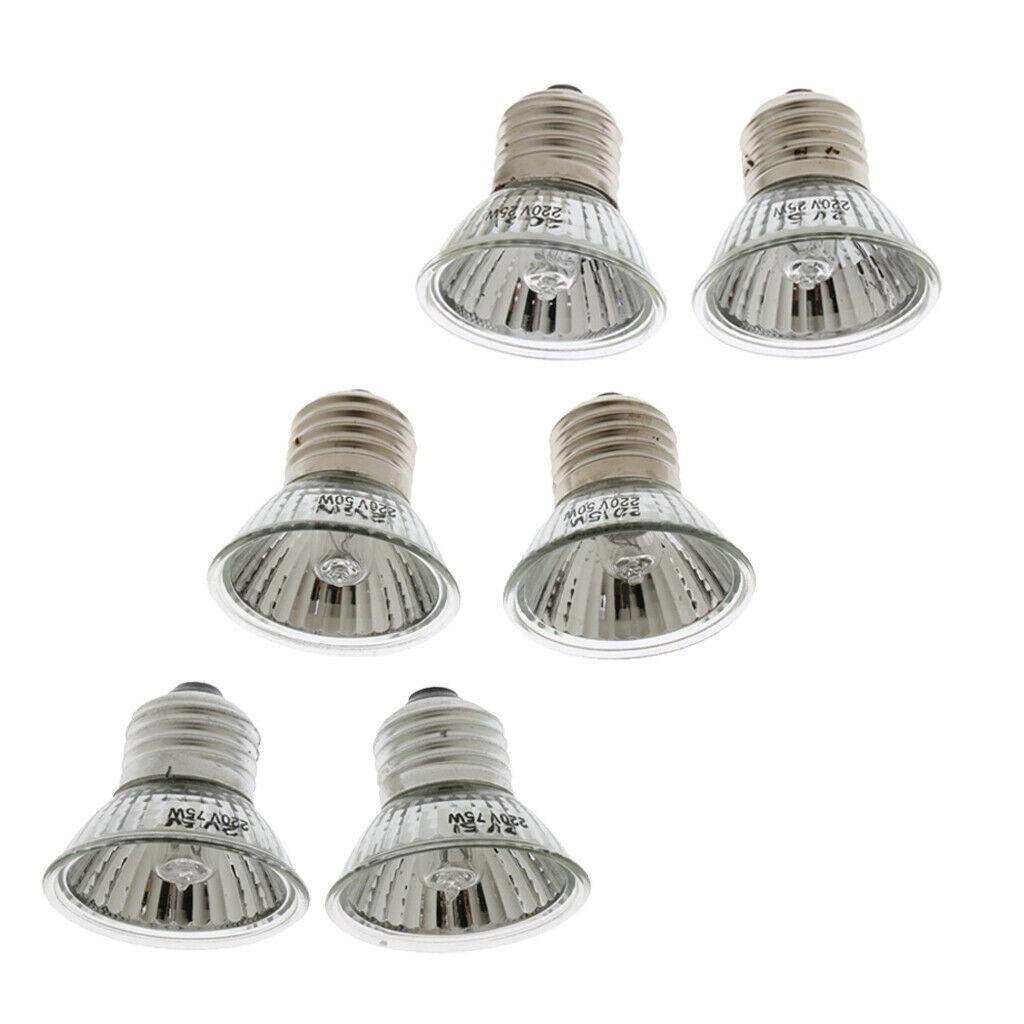 4Pieces Pet Breeding Heating Bulb Lamp Reptiles Pet Reptile Pet Brooder Lamp