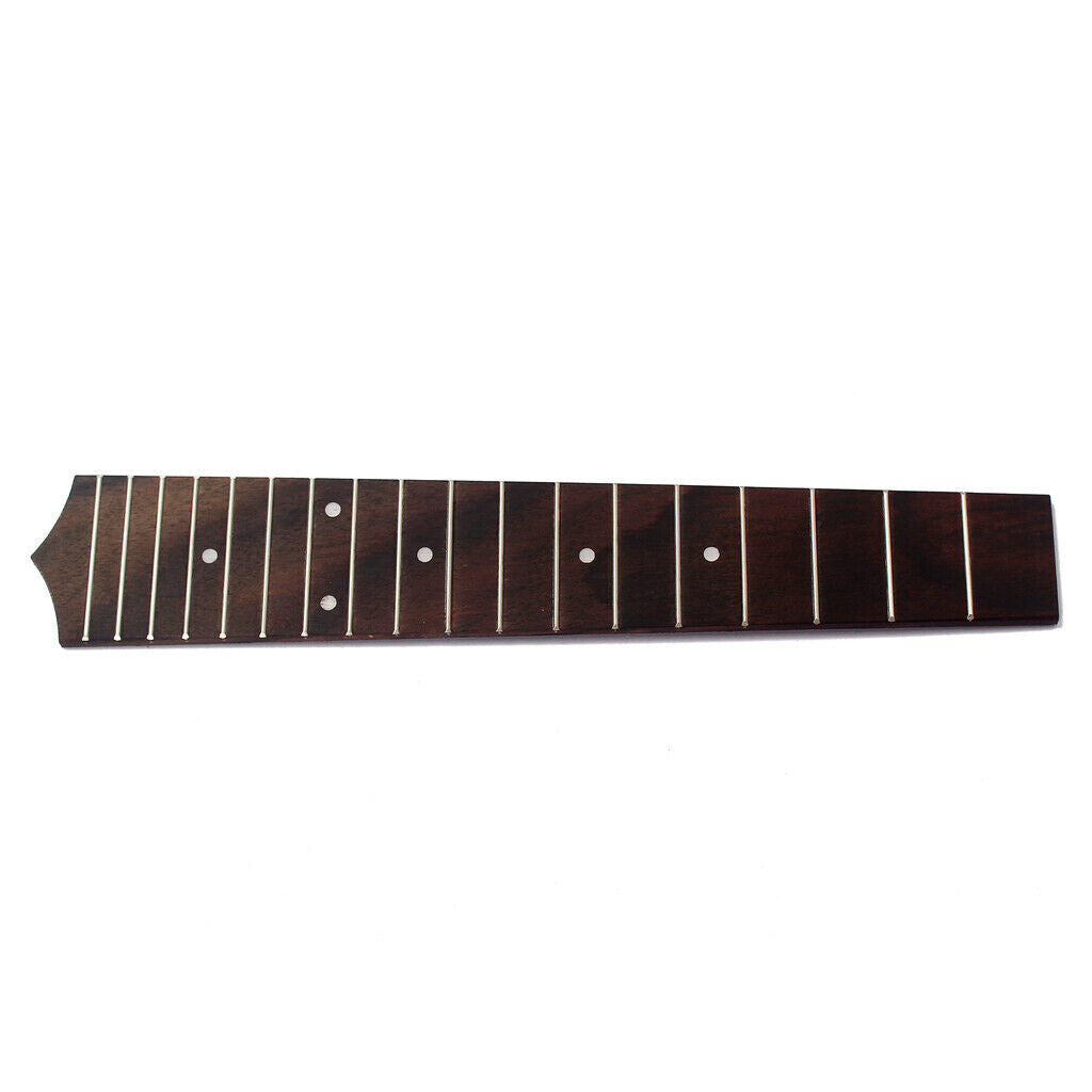 24inch Concert Ukulele Replacement Rosewood 18 Fret Fretboard Uke Fingerboard