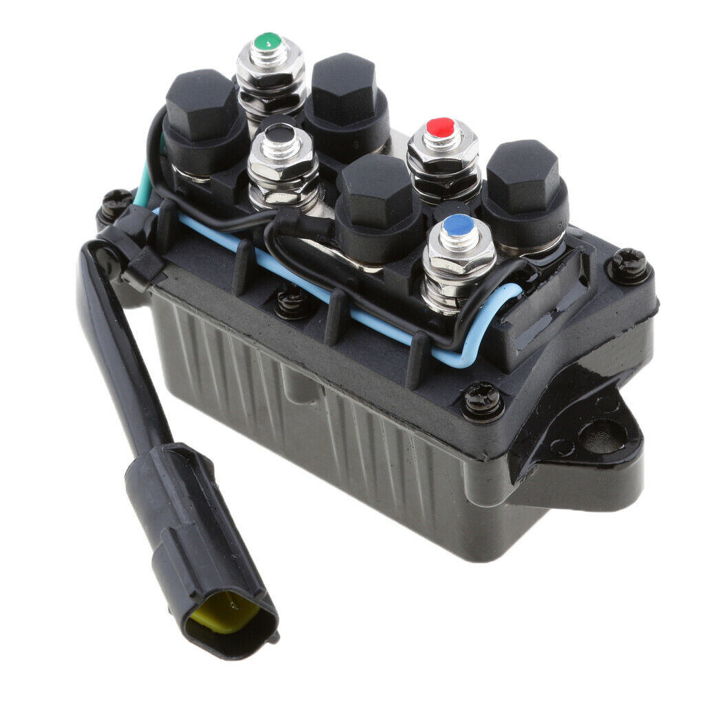 Engine Power Trim Relay Box For Yamaha Outboard Boat 63P-81950-00-00 2PIN