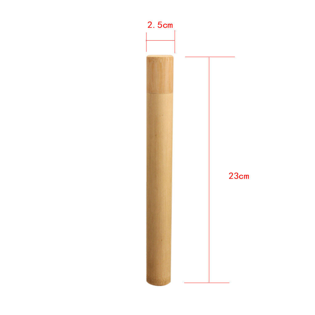 5 Pieces Travel Portable Bamboo Tea Leaves Grocery Spice Tray