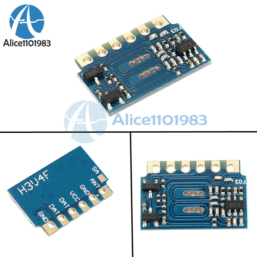 2PCS H3V4F 433Mhz Wireless Remote Control Receiver Module Low Power Consumption
