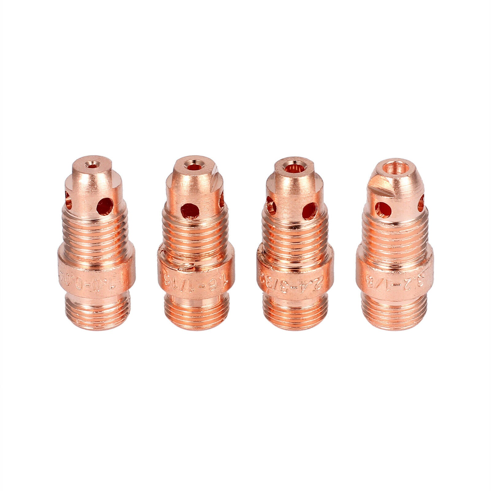 49 Pcs TIG Welding Torch Stubby Gas Lens #10 Pyrex Glass Cup Kit for Wp-17 18 26