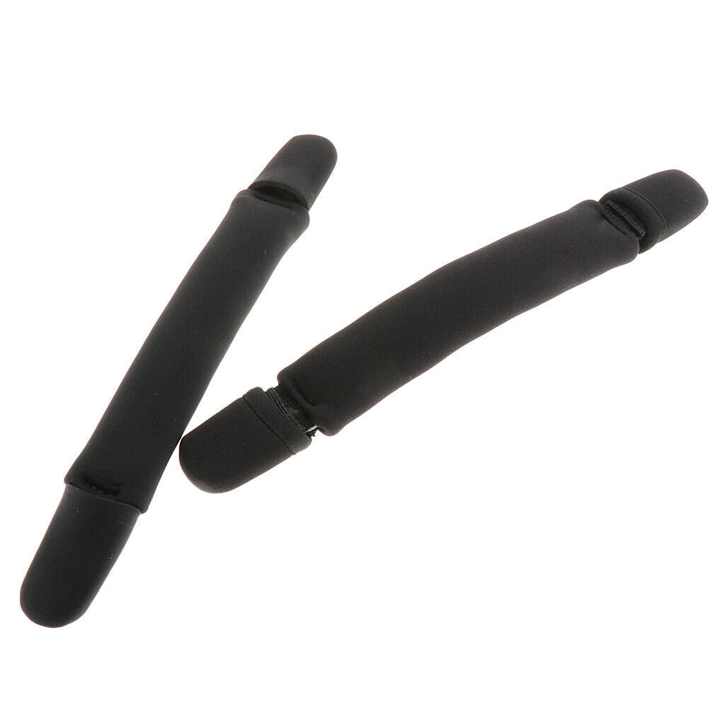 2 Pack Kayak Handles Neoprene Black Boat Accessories for Suitcase Luggage