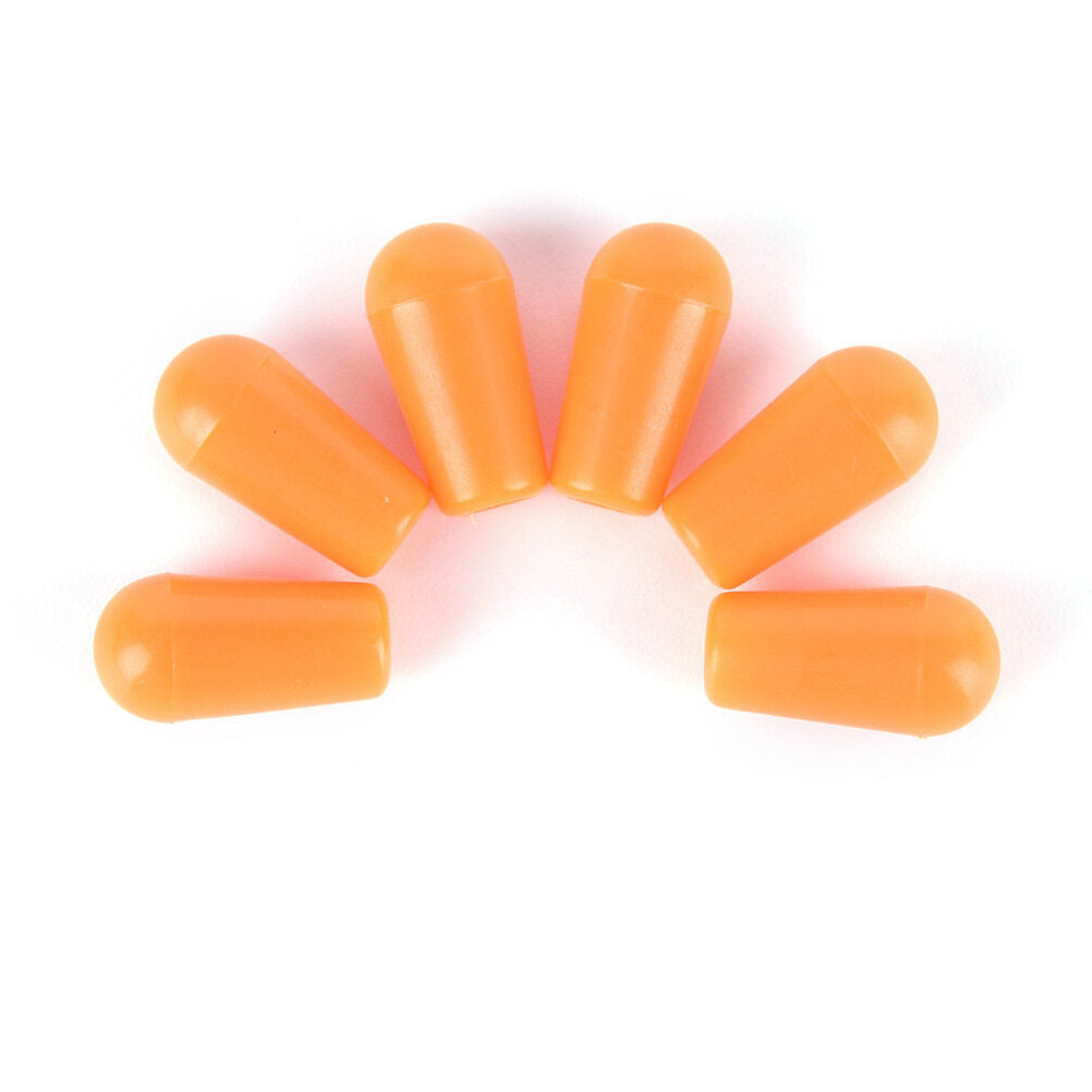6x 4mm Toggle Switch Tip Caps Colorful for electric Guitar random colo.l8