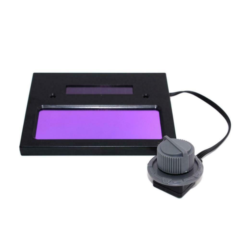 1x Batteries Adjustable Automation Solar Auto Darkening Welding Helmet Lens
