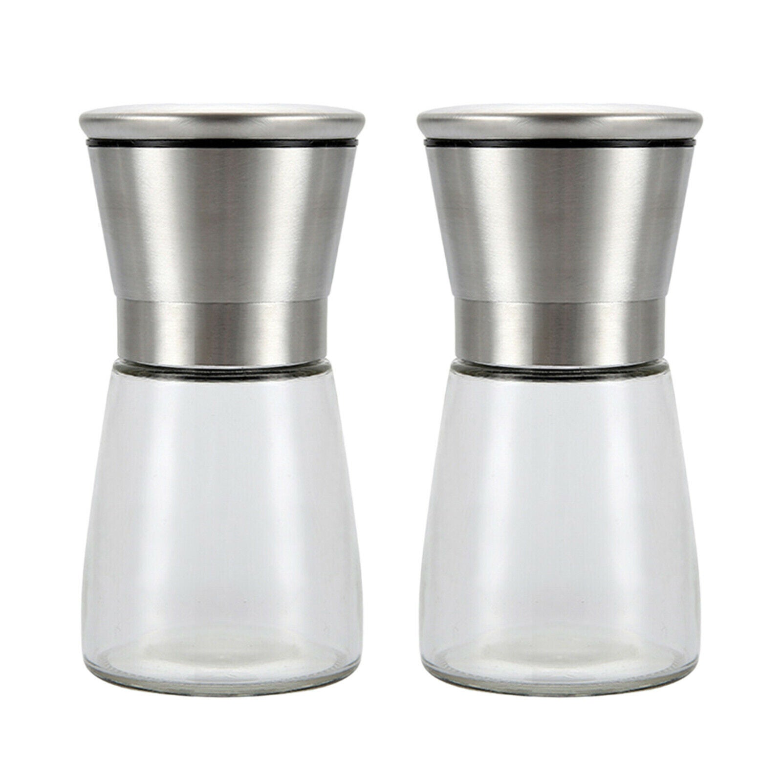 Manual Adjustable Salt and Pepper Grinder Coarse Mill Kitchen Tool Short