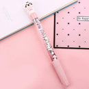 Cartoon Black Gel Ink Pen Signature Pen Novelty Stationery Random Type for Teen