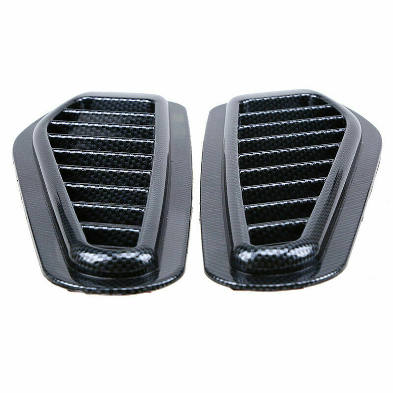 ABS Car Auto Hood Scoop Bonnet Air Decorative Intake Vent Cover Trim Universal
