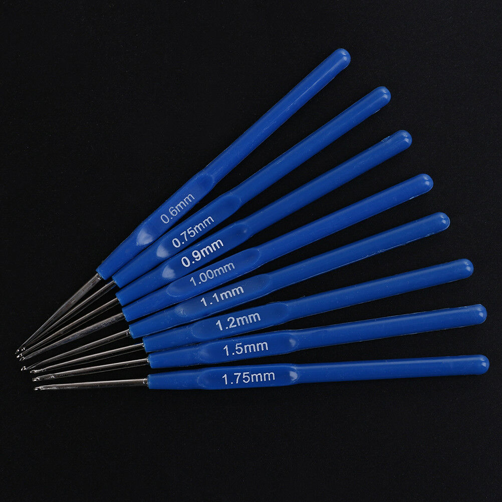 8pcs Crochet Hooks Stitches Knitting Needles Handicraft Crochet Set Weave.l8