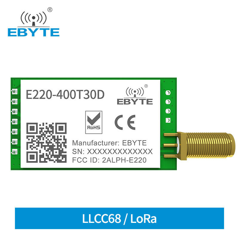Ebyte 433MHz LLCC68 DIP 10km E220-400T30D Module wireless Long Range transceiver