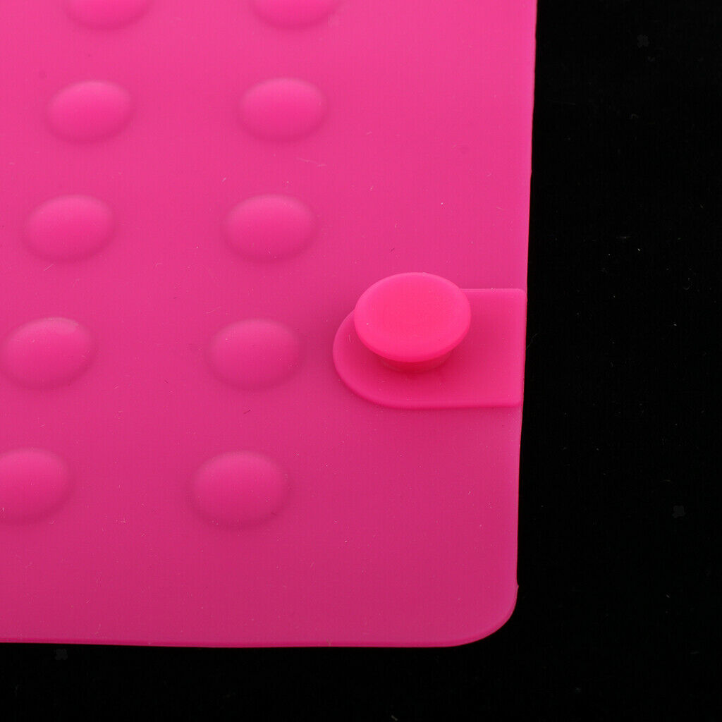 Pro Silicone Anti-skid Curling Iron Mat Surface Curling Wand Pad Square
