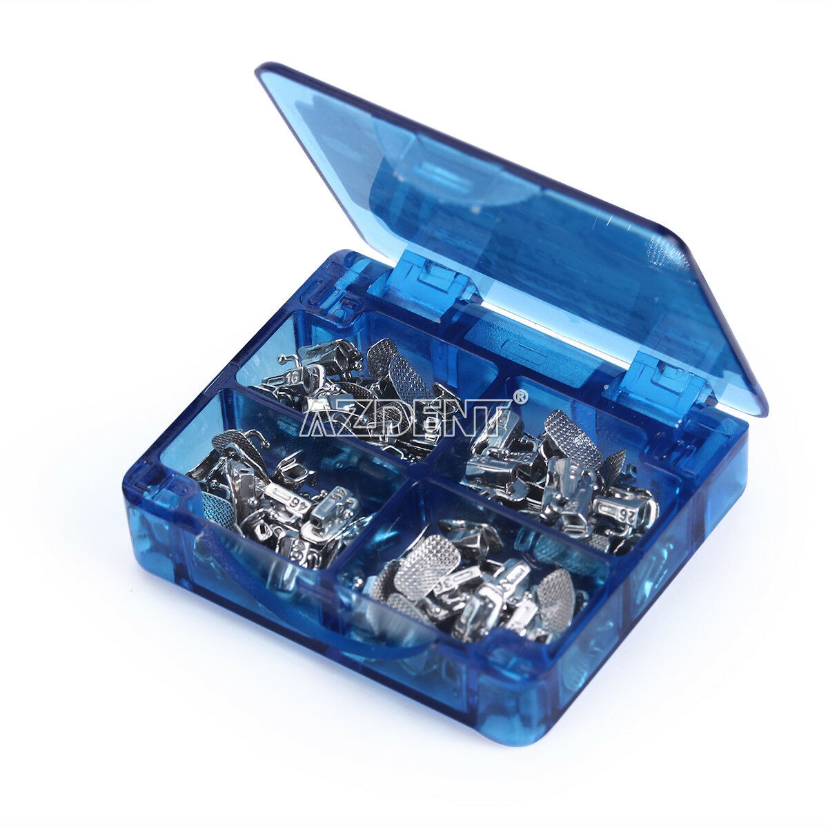 10 X AZDENT Dental Othodontics Buccal Tubes 1st Molar Roth 018 Bonding Non-Conv