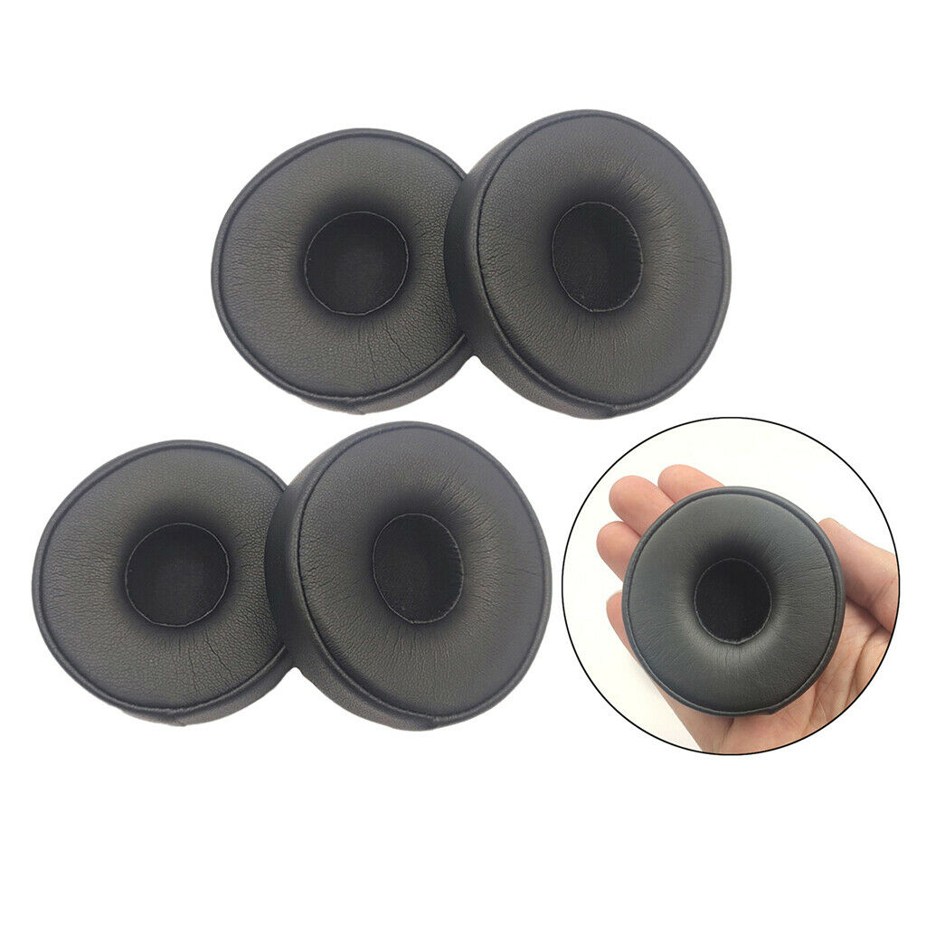 4pcs Headphone Earpads Foam Cushion Ear Pads for AKG N60nc N60NCBT Headset