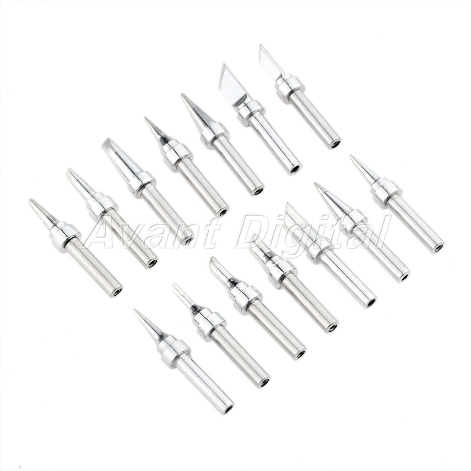 14pc/Pack Replace 200M-T Series Soldering Iron Tip for welding SOJ PLCC SOP QFP