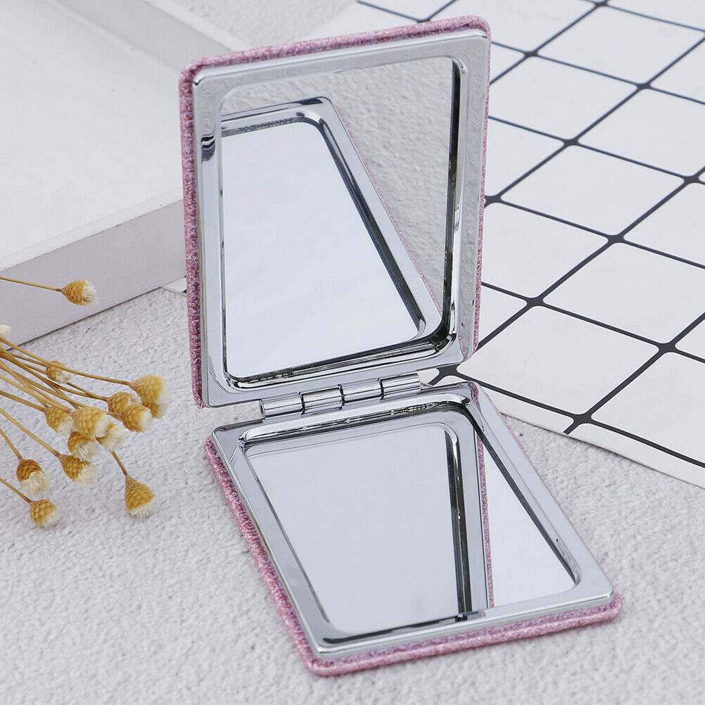 Makeup Compact Mirror Mini Travel Cosmetic Folding Portable Pocket Mirror DoBDA