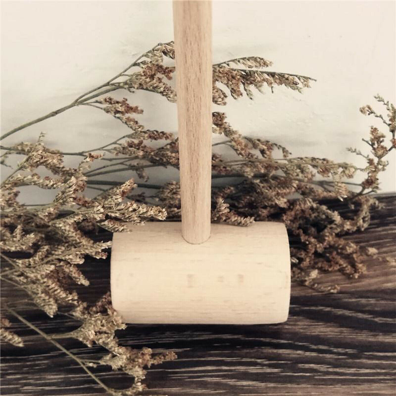 Hard Wooden Crab Hammer Lobster Mallets Smash-able for Shellfish Seafood