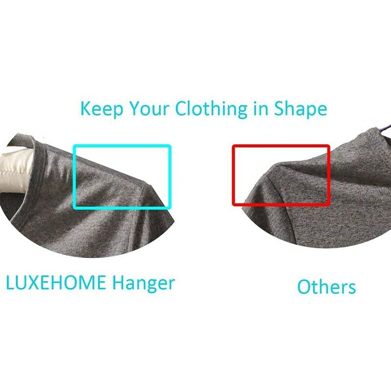 Satin Padded Hangers for Delicate Wedding Dresses Silk Hangers with Anti-RusJ9N7