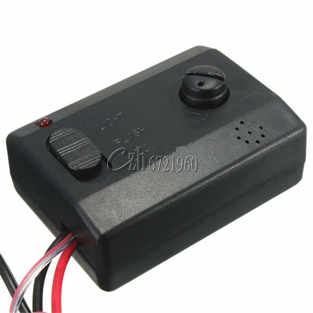 12V Car LED Voice Music Sensitive Sensor Sound Activated Controller Switch +Fuse