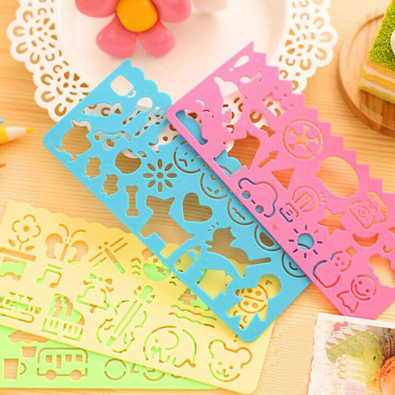 5Pcs Multifunctional Student Stationery Cute Drawing Cartoon Art Painting.l8
