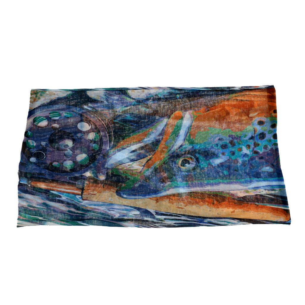 Outdoor Fishing Headwear Scarf Bandana Fishing Head/Hair Band/Wrist Band