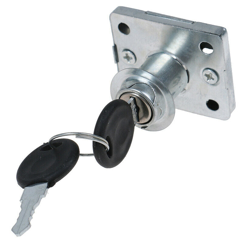 Desk Drawer Lock Wardrobe Cabinet Furniture Cam Locks Keys Office Desk Secu WF