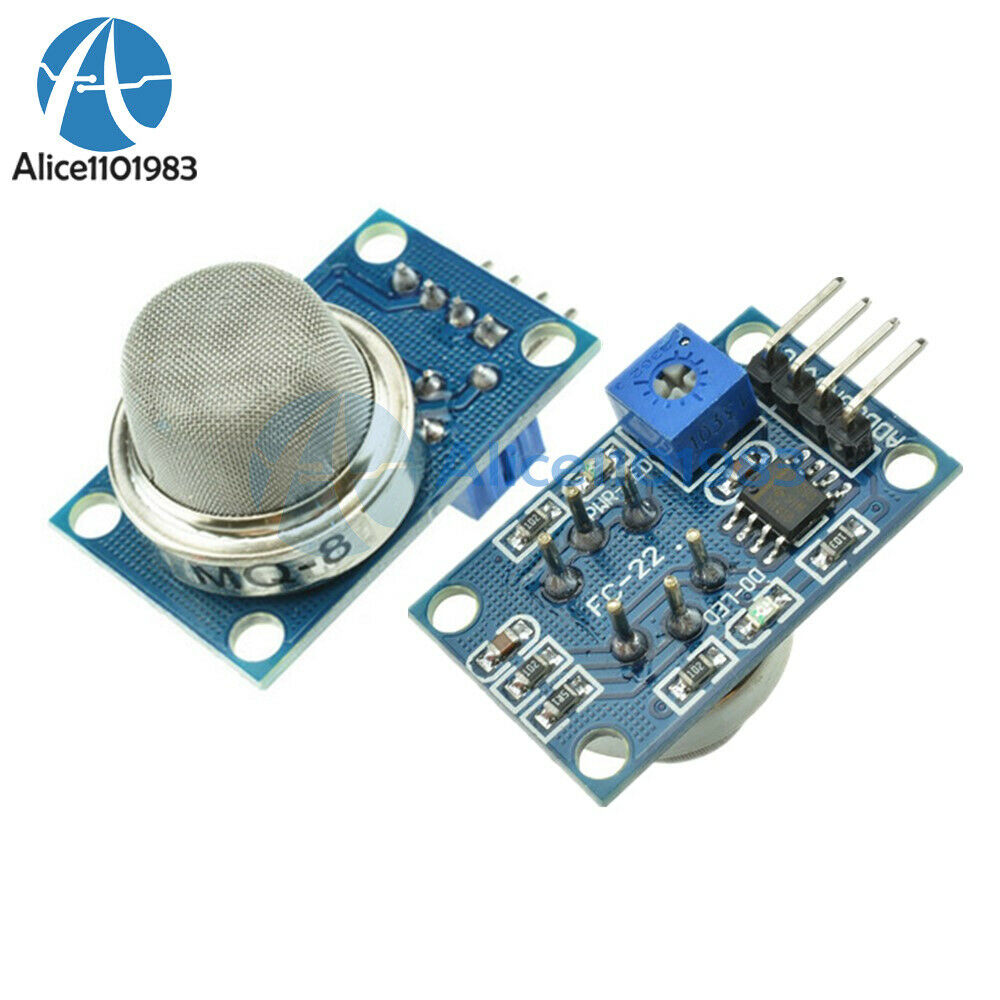 2PCS MQ8 MQ-8 Hydrogen Gas Sensor Module Gas Sensor Alarm Module For Arduino