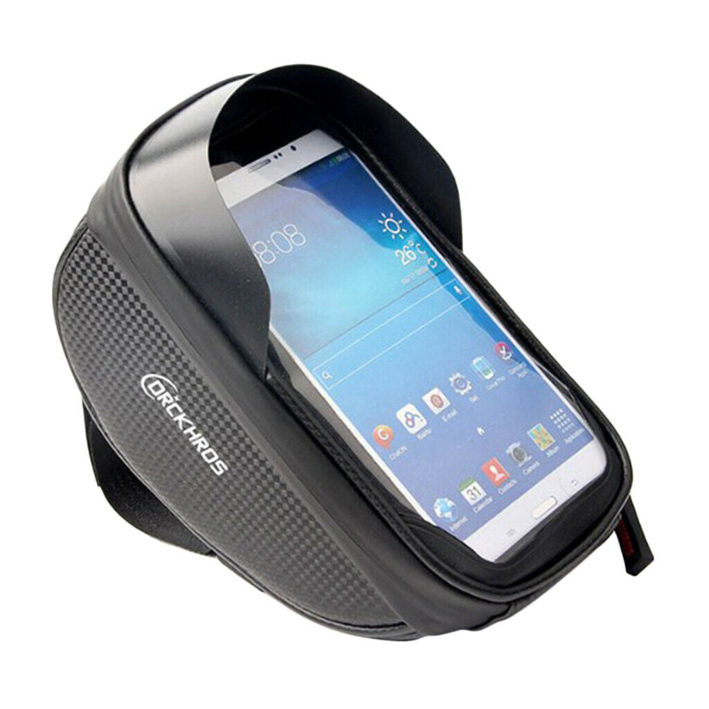 Highly Sensitive Bike Frame Pannier &Waterproof Zip for Max. 6.0inch Phone