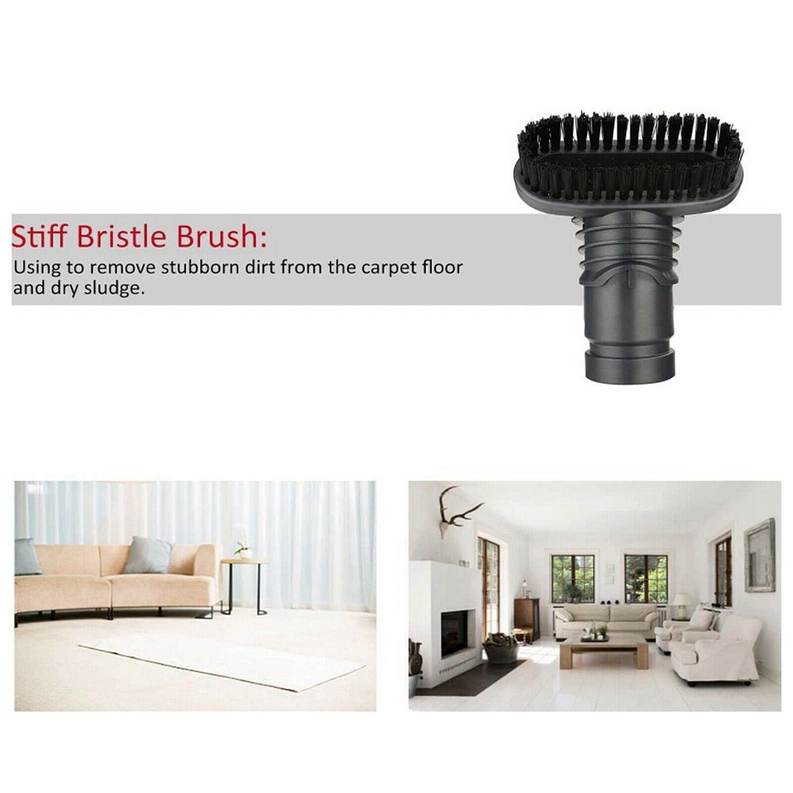 Attachments Brush Head for Dyson DC30/31/35/39/41/44/45/52/58/59/62/63 and V6