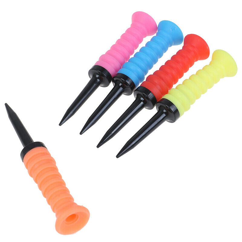 1PC Golf Elastic Tee soft rubber elastic ball nail limit resistance ball .l8
