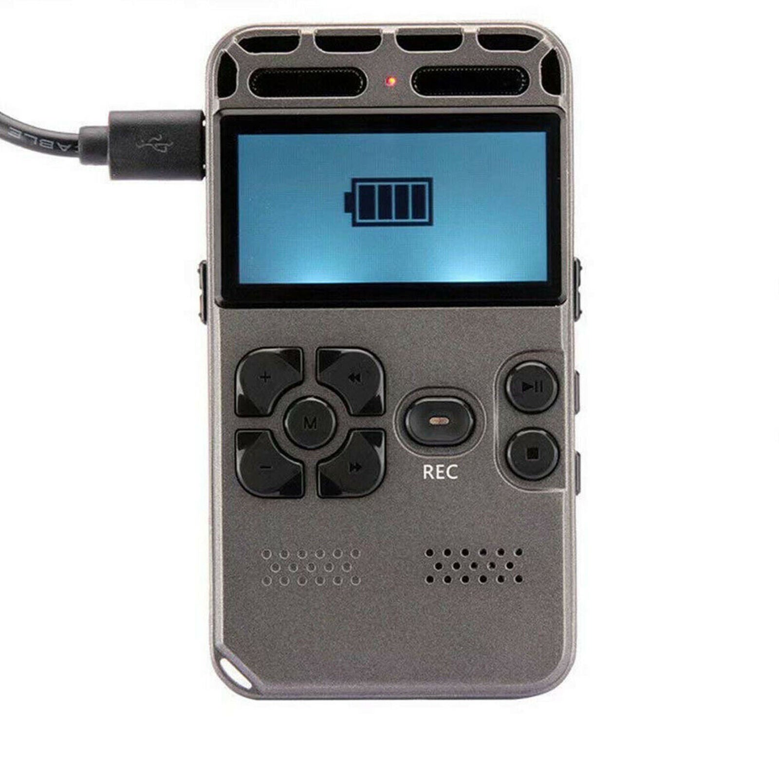 Rechargeable LCD Digital Audio Sound Voice Recorder Dictaphone MP3 Player