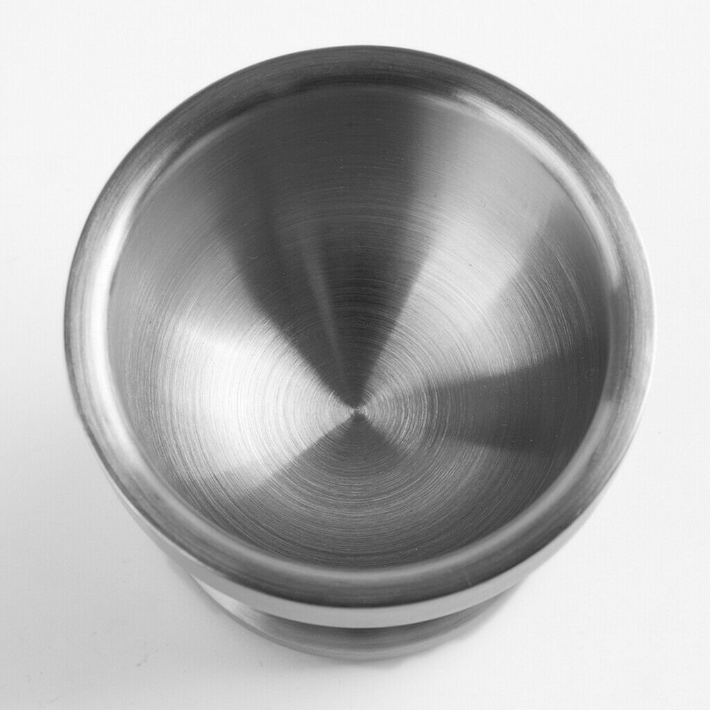 Stainless Steel Mortar Pestle Set Garlic Spice Tool Herb Medicine Grind Bowl