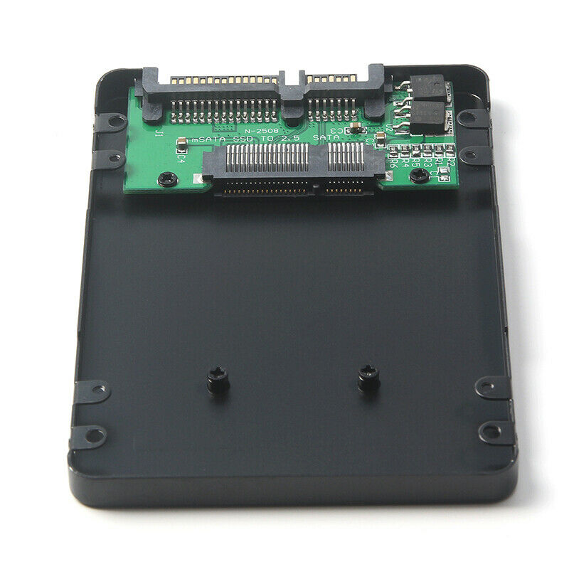 mSATA SSD to 2.5 inch SATA 3 Adapter Card with 7mm Aluminium Thickness Case