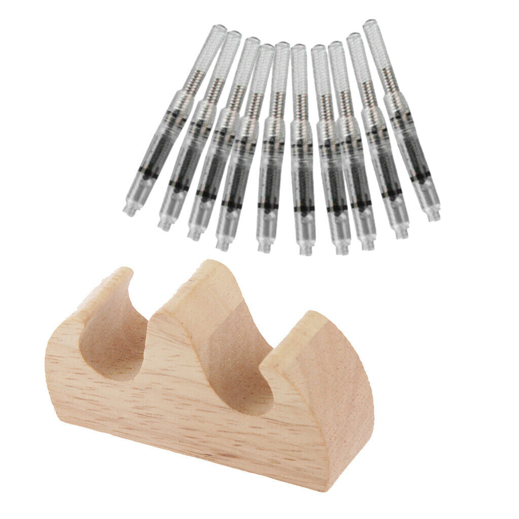 10x 4mm Ink Supply Container Cartridges Fountain Pen Accessory&Brush Holder