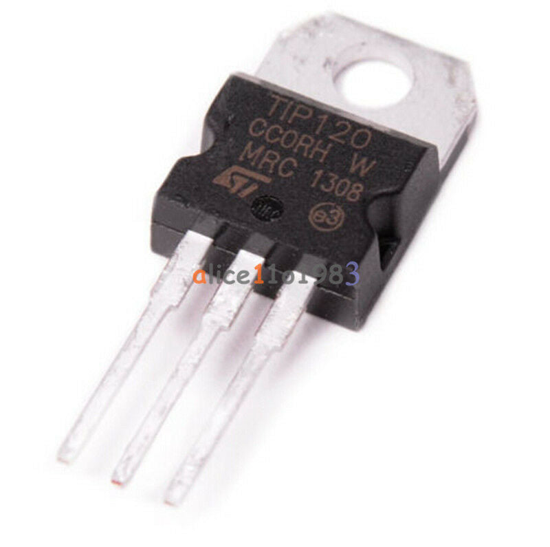 100PCS TIP120 120 NPN Darlington Transistors TO-220 New