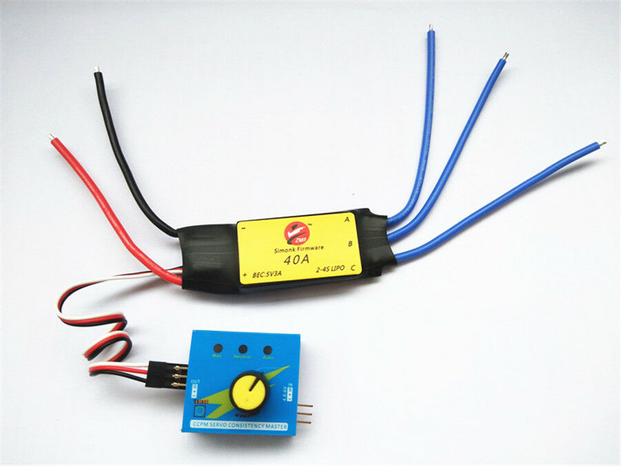 12V 40A ESC Drive Controller 480W for Car Turbine Power Booster Turbo Charger