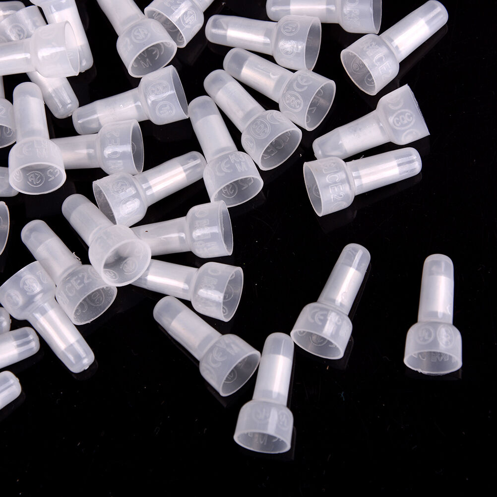 1000X Closed End Crimp Caps 16-14 AWG Gauge Car Audio Wire Connectors TerminY1