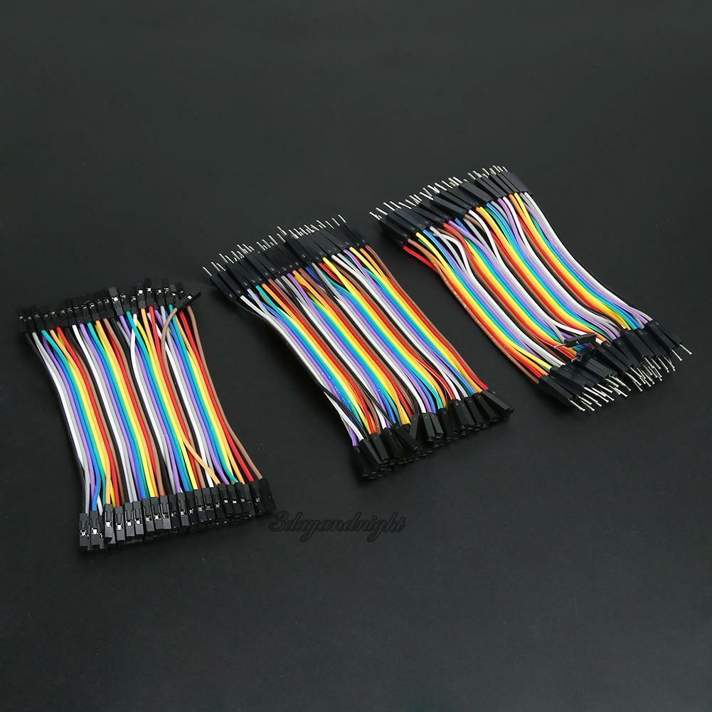 Male To Female Dupont 120Pcs 11 Cm Wire Jumper Line Cable for Arduino Breadboard
