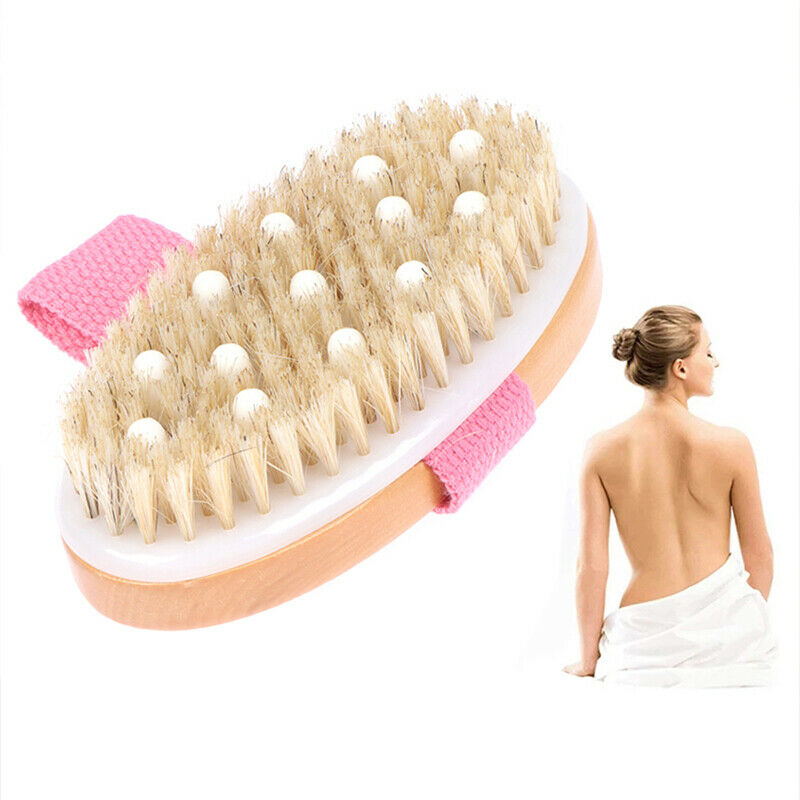 Dry Skin Body Brush Exfoliating Bath Brush Back Scrubber Back Brush Body S EADF